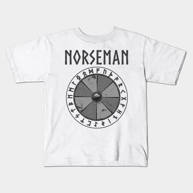 Norseman Viking Heritage Kids T-Shirt by AgemaApparel